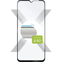 Ochranné tvrdené sklo FIXED Full-Cover pre Realme 9i 5G, lepidlo na celý displej, čierne