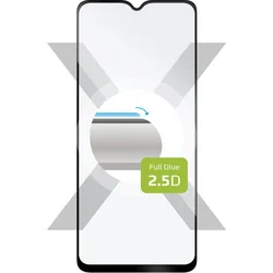Ochranné tvrdené sklo FIXED Full-Cover pre Samsung Galaxy A04, priľnavé na celý displej, čierne