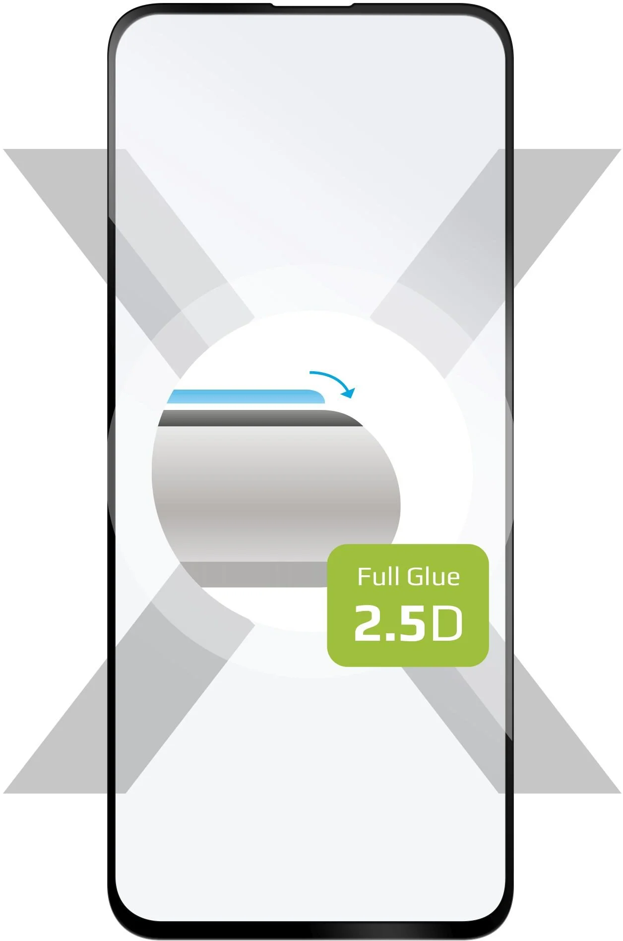 Ochranné tvrdené sklo FIXED Full-Cover pre Samsung Galaxy A51 FIXGFA-483-BK