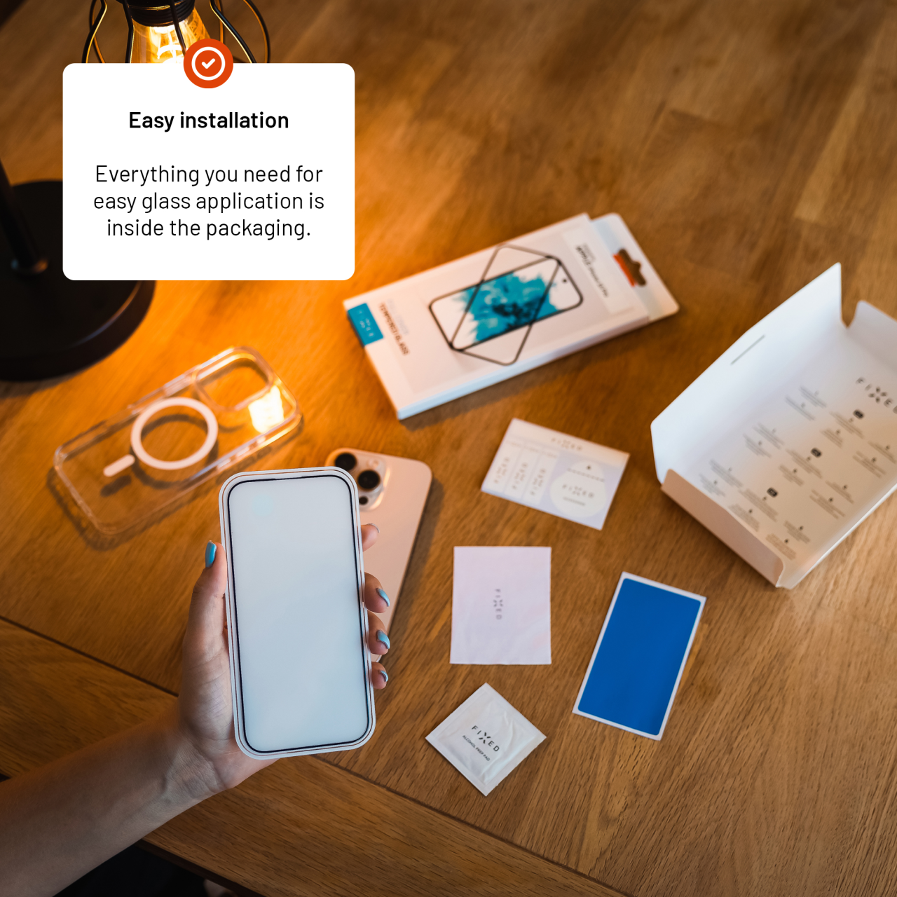 Ochranné tvrdené sklo FIXED Full-Cover pre Xiaomi 15T/15T Pro, čierne
