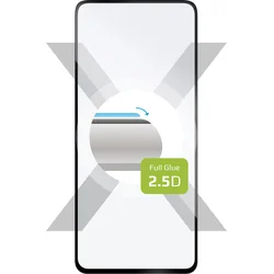 Ochranné tvrdené sklo FIXED Full-Cover pre Xiaomi POCO X3/X3 Pro, priľnavé na celý displej, čierne