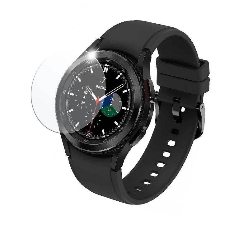 Ochranné tvrdené sklo FIXED pre smart hodinky Samsung Galaxy Watch4 Classic 42mm, 2ks v balení, číre