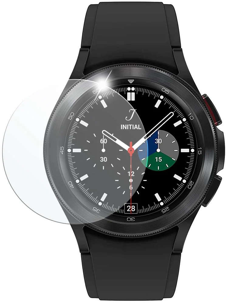 Ochranné tvrdené sklo FIXED pre smart hodinky Samsung Galaxy Watch4 Classic 42mm, 2ks v balení, číre