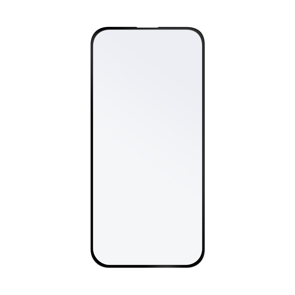 Ochranné tvrzené sklo FIXED Full-Cover pro Apple iPhone 16, lepení přes celý displej, černé
