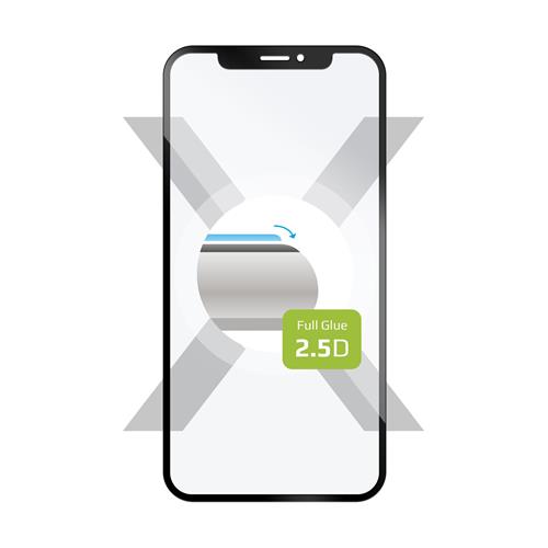 Ochranné tvrzené sklo FIXED Full-Cover pro Infinix Hot 20 NFC, lepení přes celý displej, černé