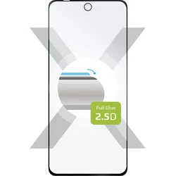 Ochranné tvrzené sklo FIXED Full-Cover pro Motorola Moto Edge 30, lepení přes celý displej, černé