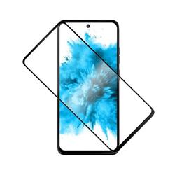 Ochranné tvrzené sklo FIXED Full-Cover pro Motorola Moto G15/Power, černé