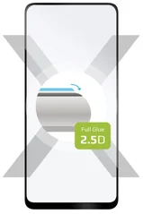Ochranné tvrzené sklo FIXED Full-Cover pro Realme 8/Realme 8 Pro, lepení přes celý displej, černé FIXGFA-608-BK