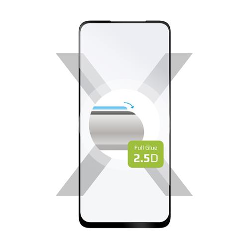 Ochranné tvrzené sklo FIXED Full-Cover pro Realme 9, lepení přes celý displej, černé