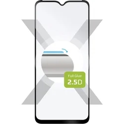Ochranné tvrzené sklo FIXED Full-Cover pro Realme C33, lepení přes celý displej, černé