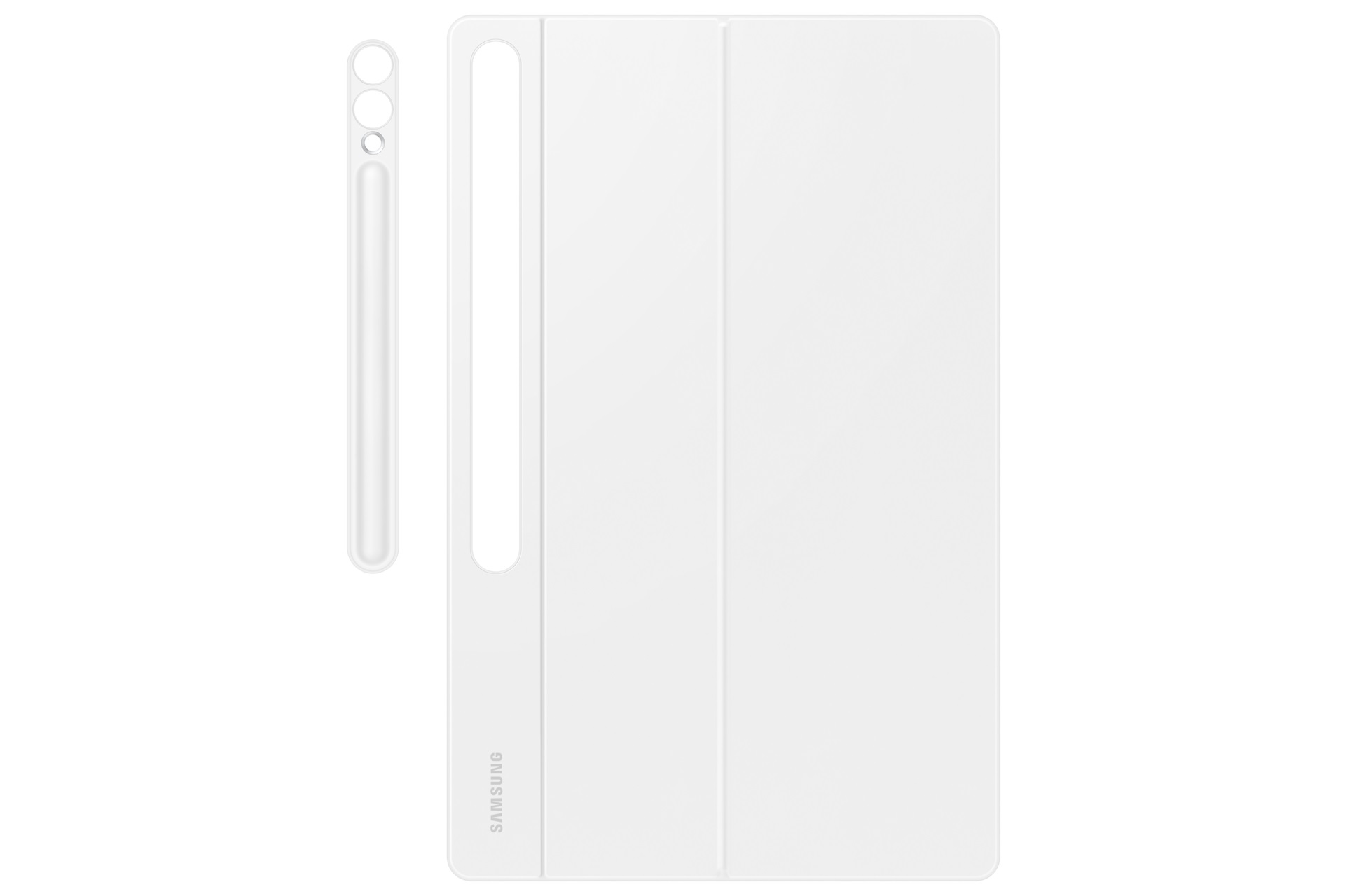 Ochranný kryt Samsung s klávesnicou a touchpadom pre Tab S10 Ultra/S9 Ultra biely