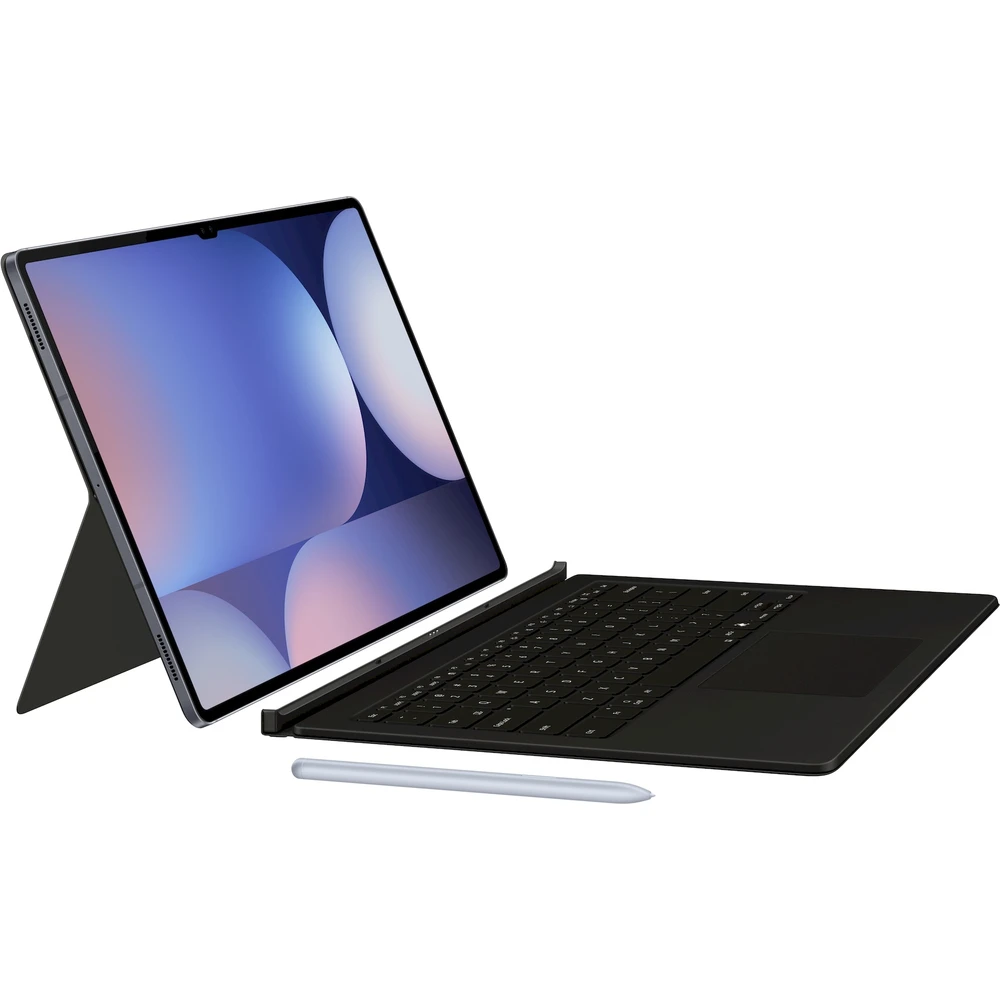 Ochranný kryt Samsung s klávesnicou a touchpadom pre Tab S10 Ultra/S9 Ultra biely