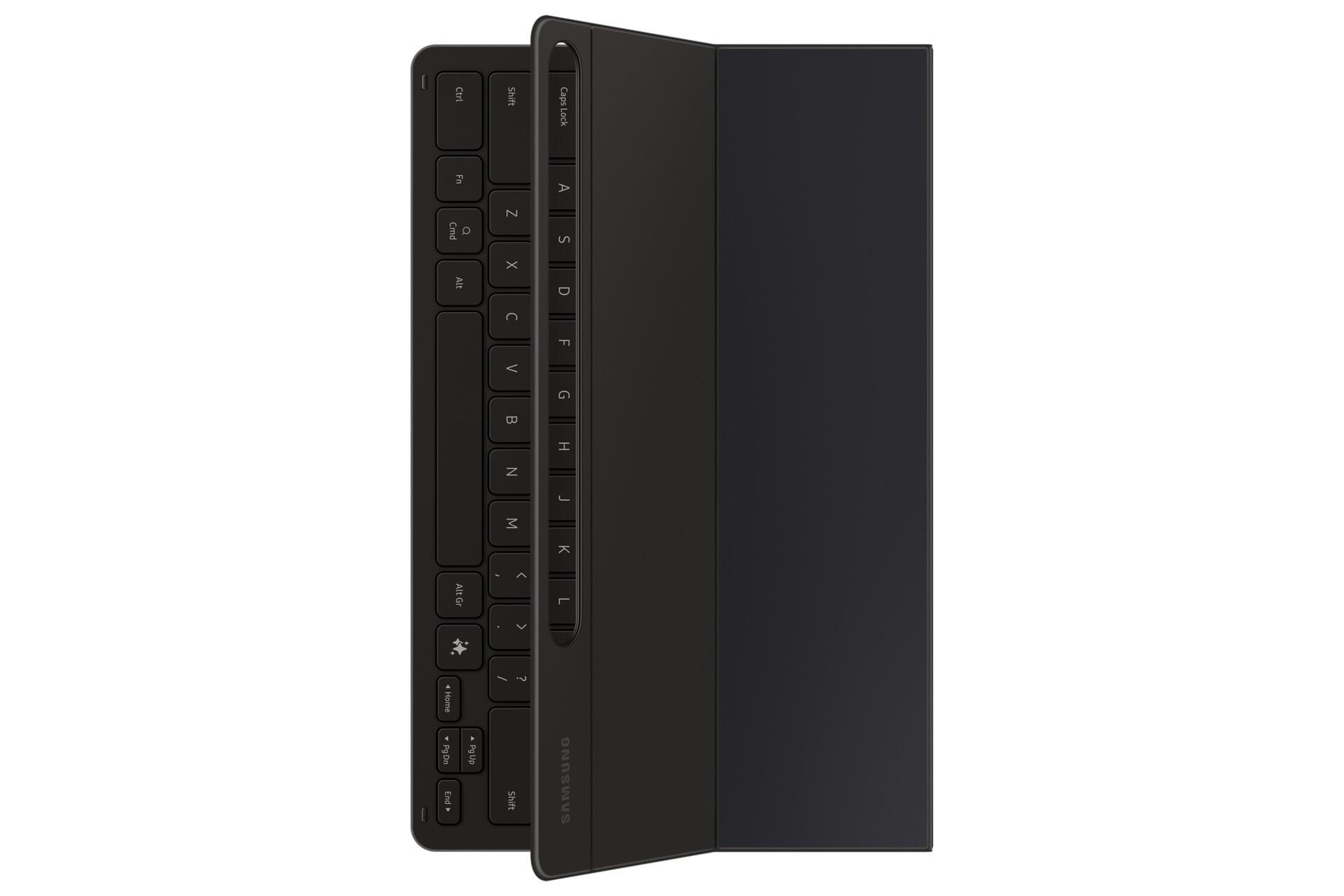 Ochranný kryt Samsung s klávesnicou pre Tab S10+/S9+ čierny