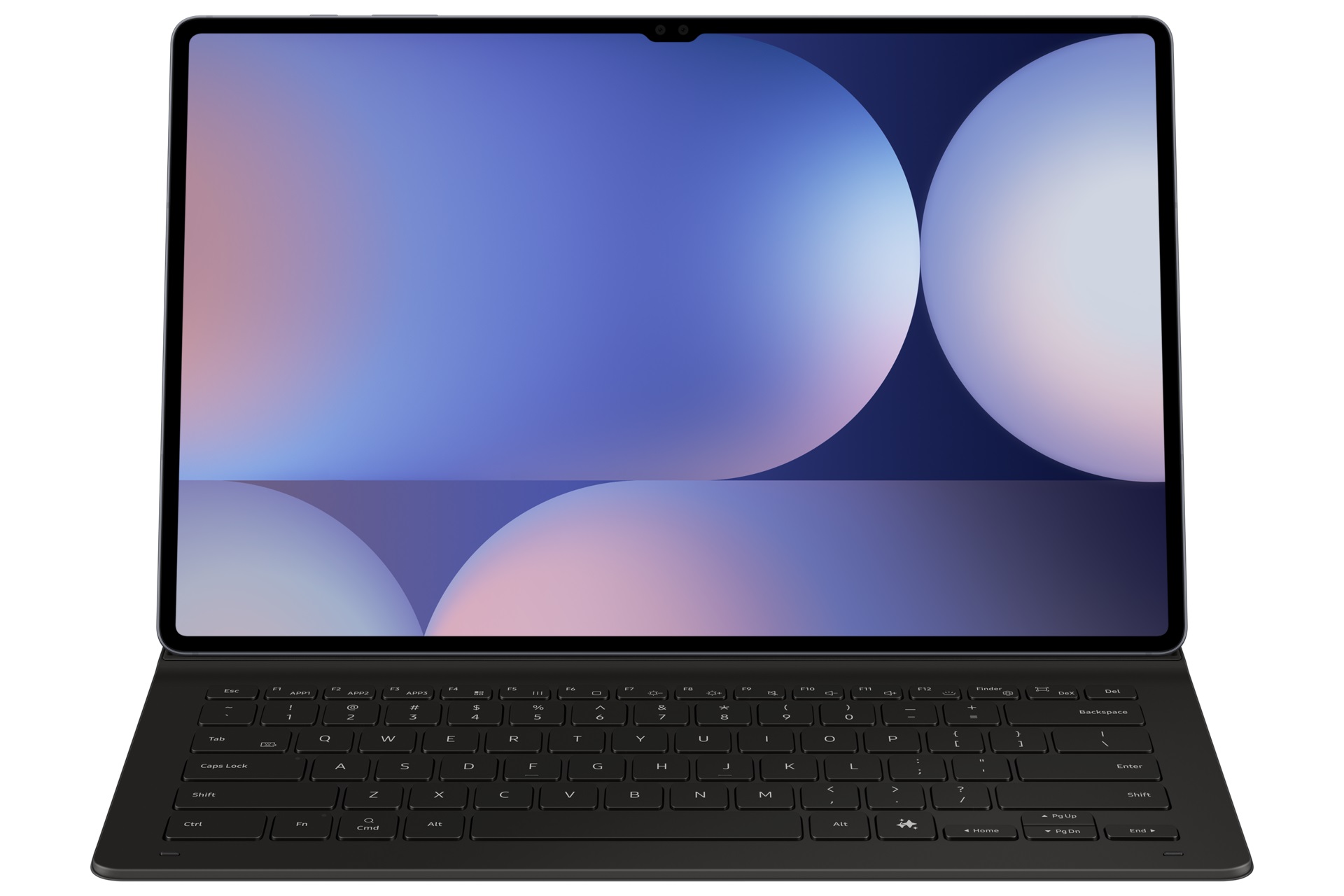 Ochranný kryt Samsung s klávesnicou pre Tab S10 Ultra/S9 Ultra čierny
