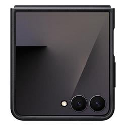 Ochranný kryt Samsung z vegánskej kože pre Flip7 Black