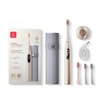 Oclean X Pro Digital Set Silver pouzdro a sonický kartáček, zlatý