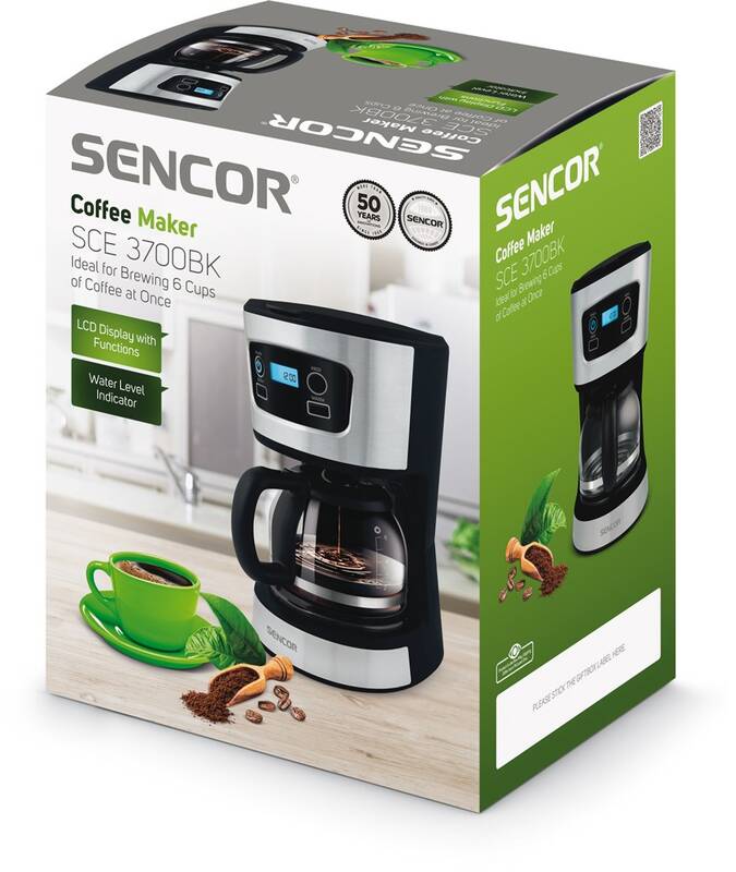 Odsávač pár Sencor SCE 3700BK, čierno-nerezový