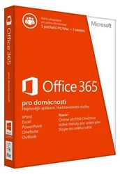 Office 365 pro domácnosti + dárková karta 300 Kč
