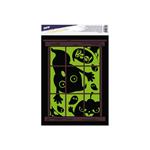 Okenní fólie halloween svítící HA007 30x20cm