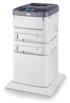 Oki C711cdtn, A4 barevná, 36/34 ppm ProQ2400 dpi, PCL, USB, LAN, Duplex, Zásobník, Kabinet
