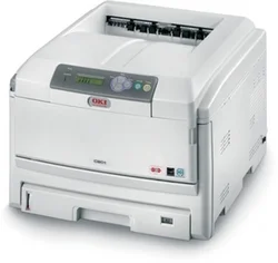 Oki C821dn A3, 32/22 ppm, ProQ2400 dpi, 128MB RAM, PCL/PS, USB 2.0 + PAR + LAN, duplex