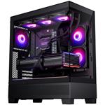 Okná z tvrdeného skla Phanteks XT View, D-RGB, čierne
