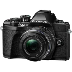 OLYMPUS E-M10 Mark III kit - tělo černé + objektiv 14-42 II R (V207071BE000)