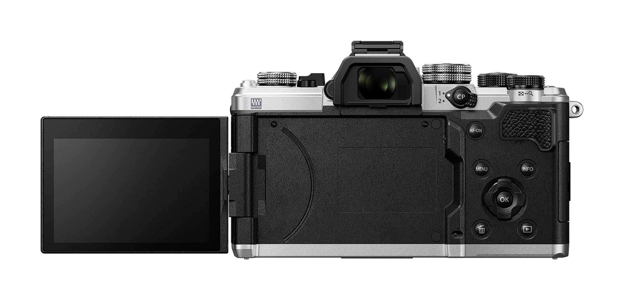 OM System mirrorless OM-3 tělo stříbrný