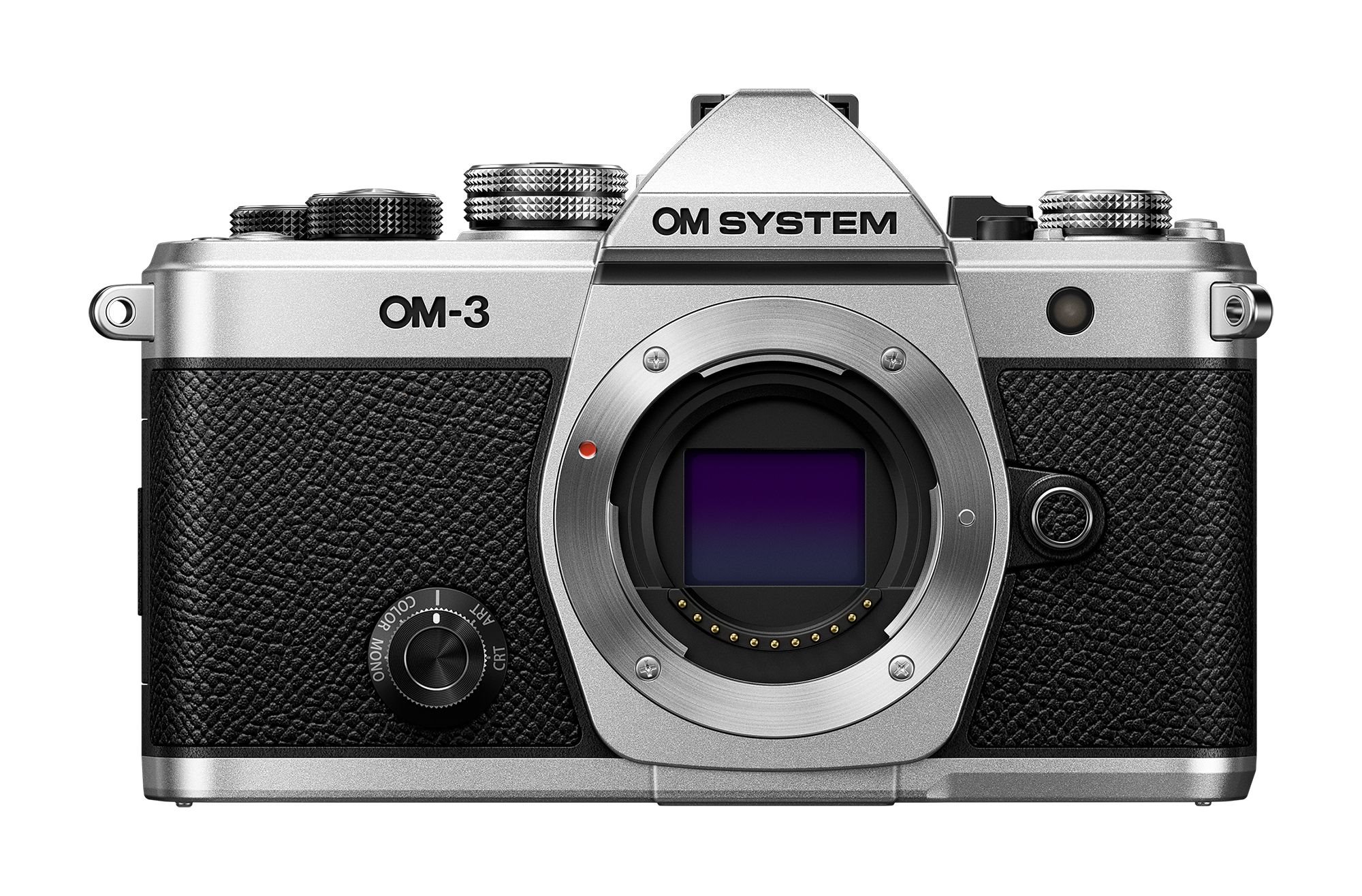 OM System mirrorless OM-3 tělo stříbrný