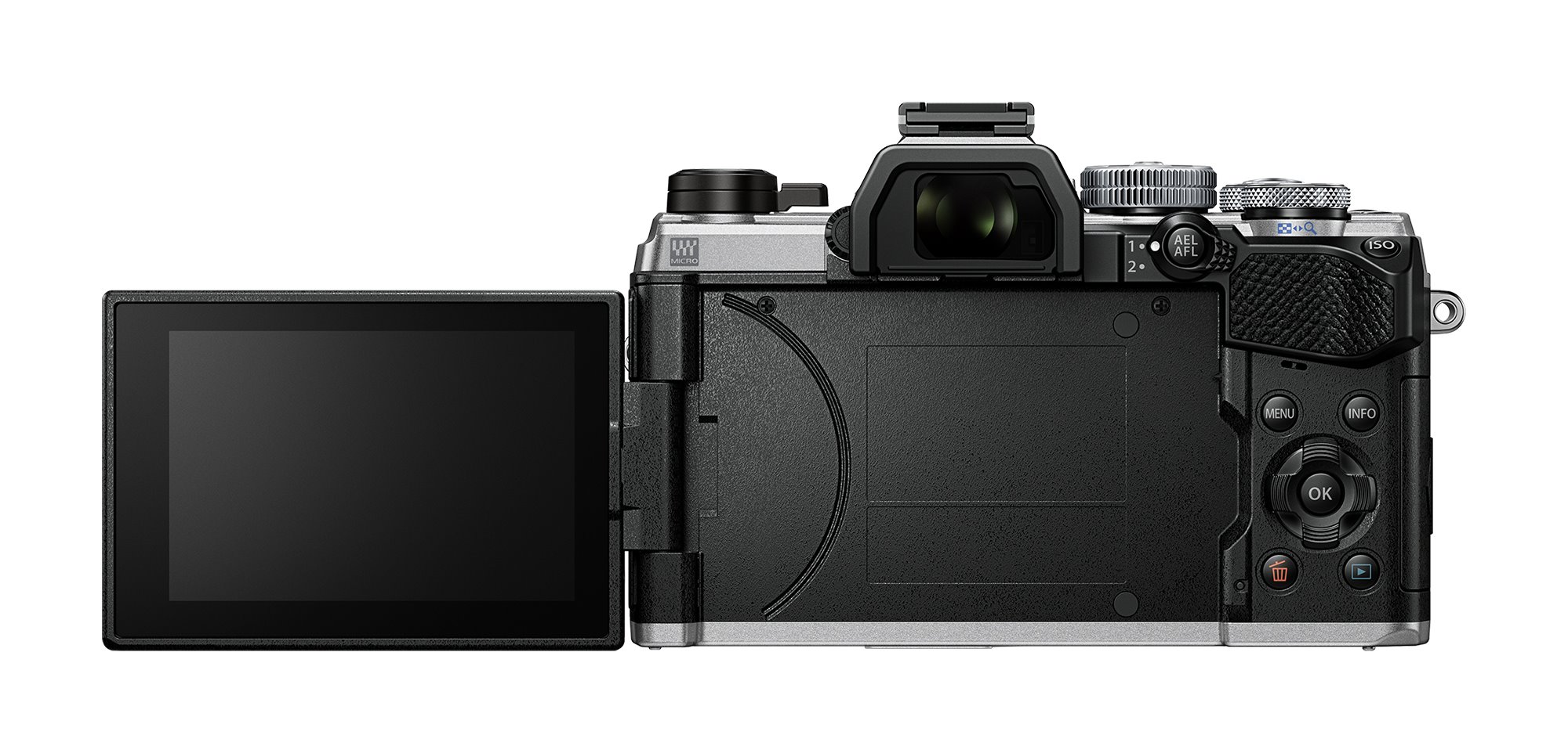 OM System mirrorless OM-5 tělo stříbrný