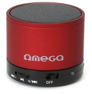 OMEGA OG47 Bluetooth reproduktor, červený