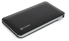 Omega Platinet 6000mAh Leather Li-pol, černá