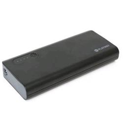 OMEGA powerbank 8000mAh Mini s LED svítilnou, černo-šedá