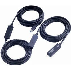 Opakovač a predlžovací kábel PremiumCord USB 3.0 A/M-A/F 20 m