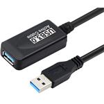 Opakovač a predlžovací kábel PremiumCord USB 3.2 A/M-A/F 5 m