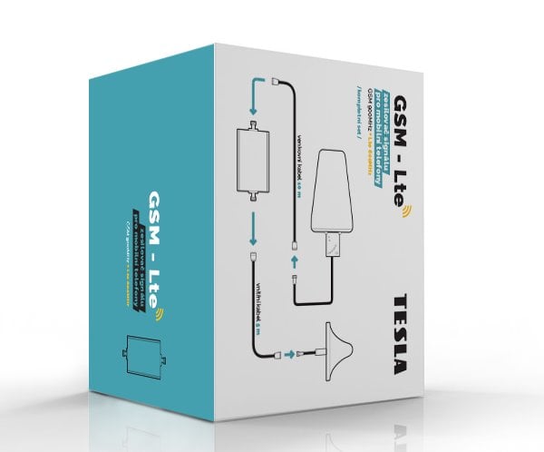Opakovač/zosilňovač Tesla GSM + LTE