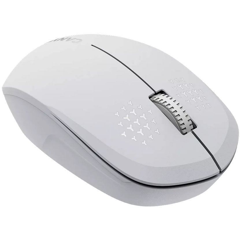 Optická bezdrôtová myš CANYON MW-4, 1200 dpi, 3 dpi, Bluetooth, batéria AA, biela