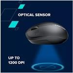 Optická bezdrôtová myš CANYON MW-4, 1200 dpi, 3 dpi, Bluetooth, batéria AA, biela