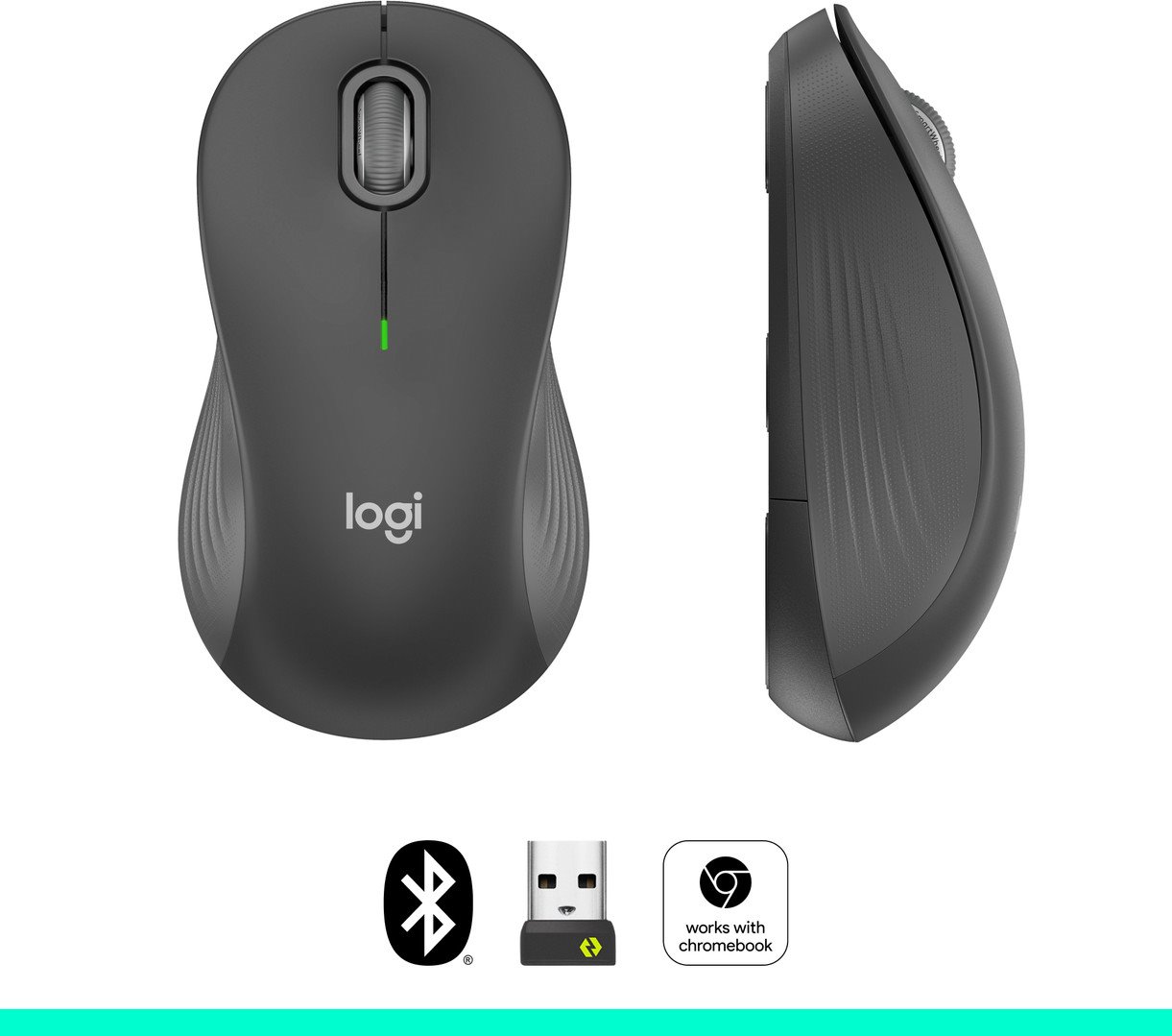 Optická myš Logitech M550 L, biela