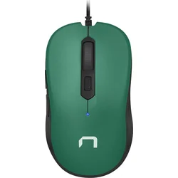 Optická myš Natec DRAKE 3200 DPI, čierno-zelená