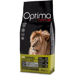 OPTIMAnova Cat Hairball 2 kg granule pro kočky