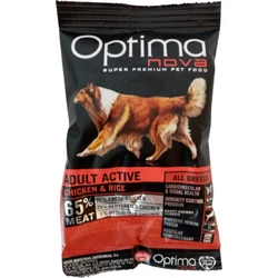 OPTIMAnova Dog Adult Active 100g vzorek granule pro psy