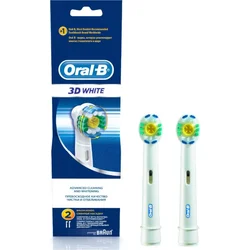 Oral-B 3D White Replacement Brush Heads 2 Pack