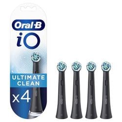 Oral-B iO Ultimate Clean Black Náhradní hlavice, 4 ks