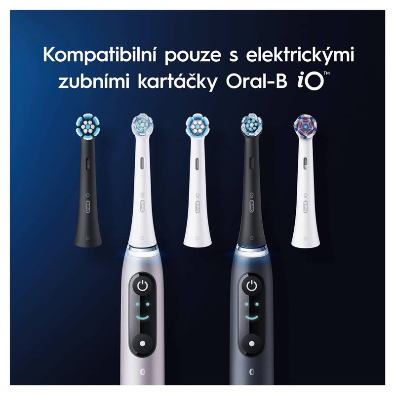 Oral-B iO Ultimate Clean Black Náhradní hlavice, 6 ks