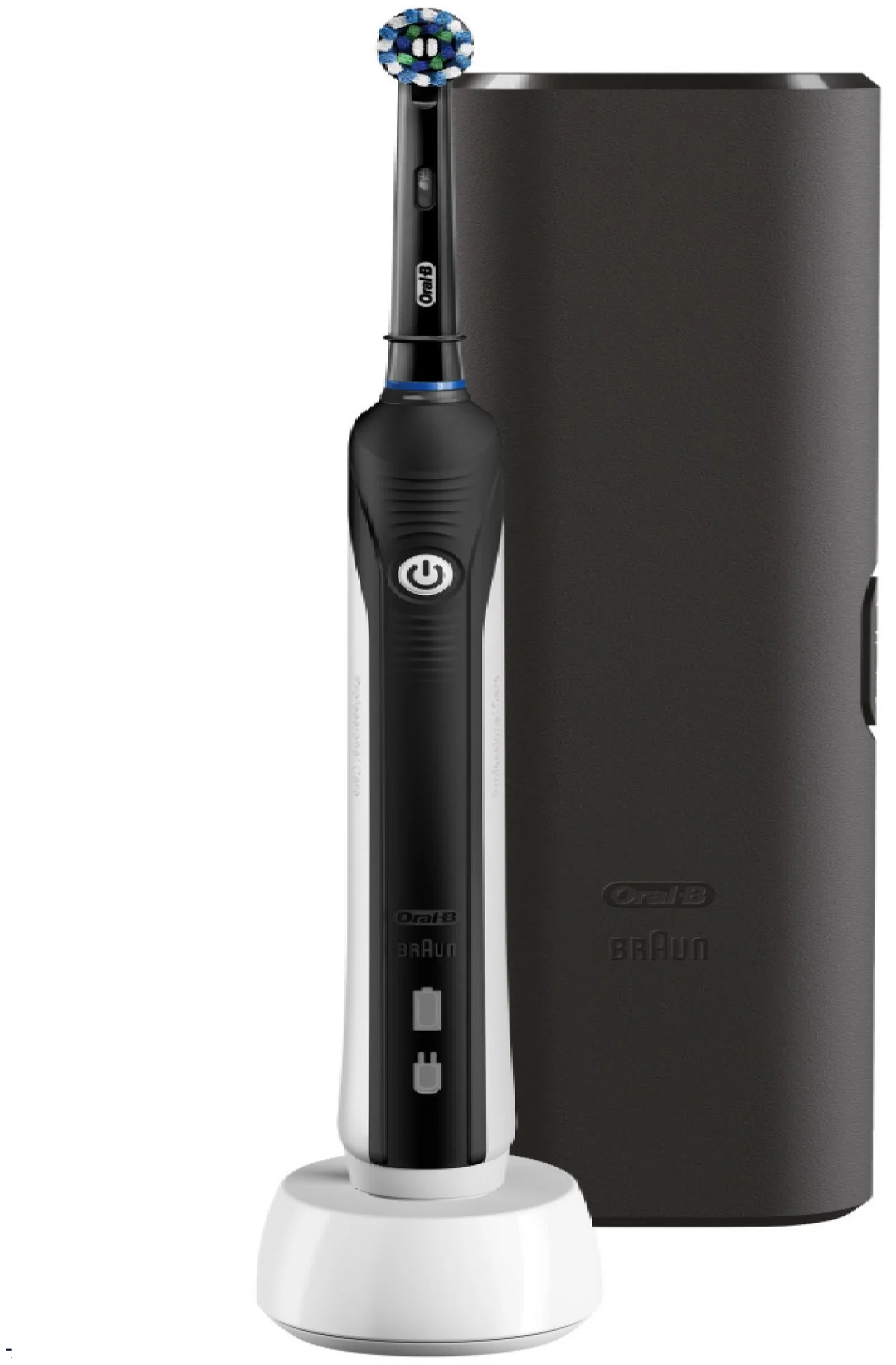 Oral-B PRO 750 Black Edition Cross Action + cestovné puzdro