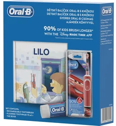 Oral-B Vitality Kids D100 Cars + zub. pasta + knížka CZ