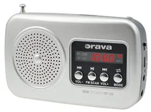 Orava RP-130 S stříbrné - Radiopřijímače
