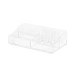 Organizer na kosmetiku Compactor - 8 přihrádek, čirý plast