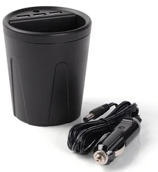 ORICO UCH-C3-BK 3 Port USB Cup Car Charger